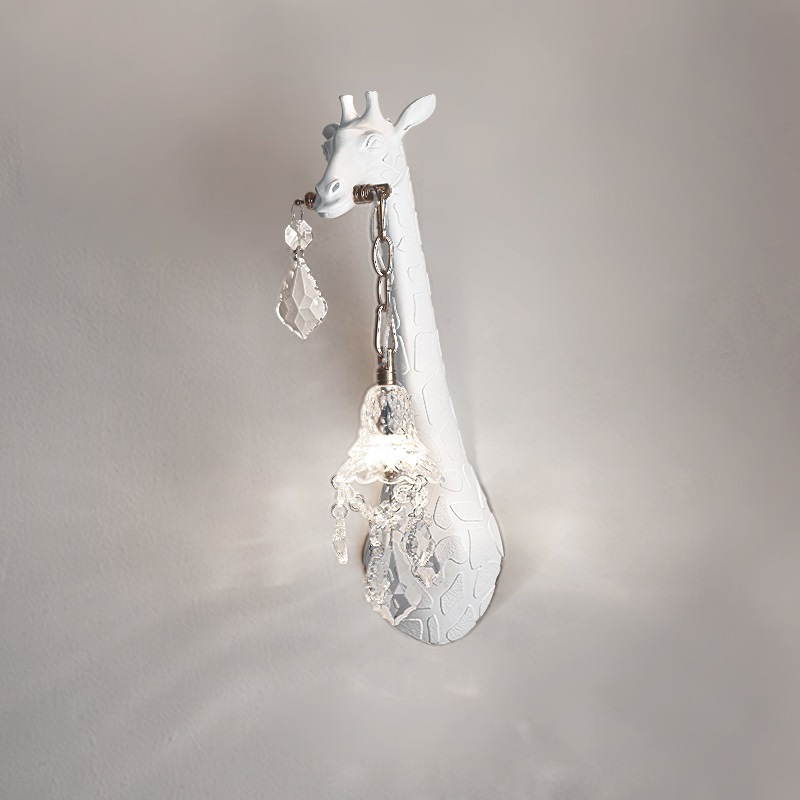 Lighting Decoration On Wall - Lampu Dinding LED Jerapah Resin Kreatif