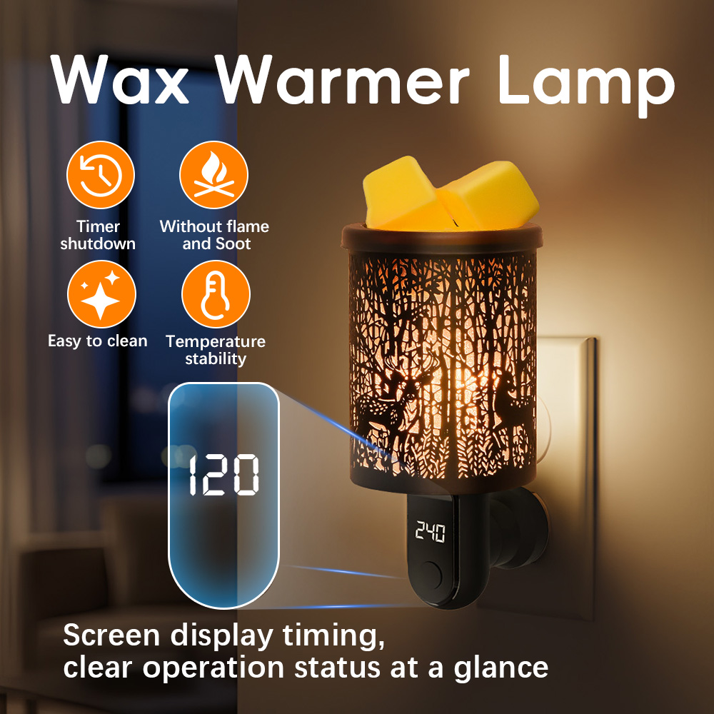 Wax Melter Electric - Pemanas Lilin Aromaterapi Elektrik, Pengharum Ruangan,