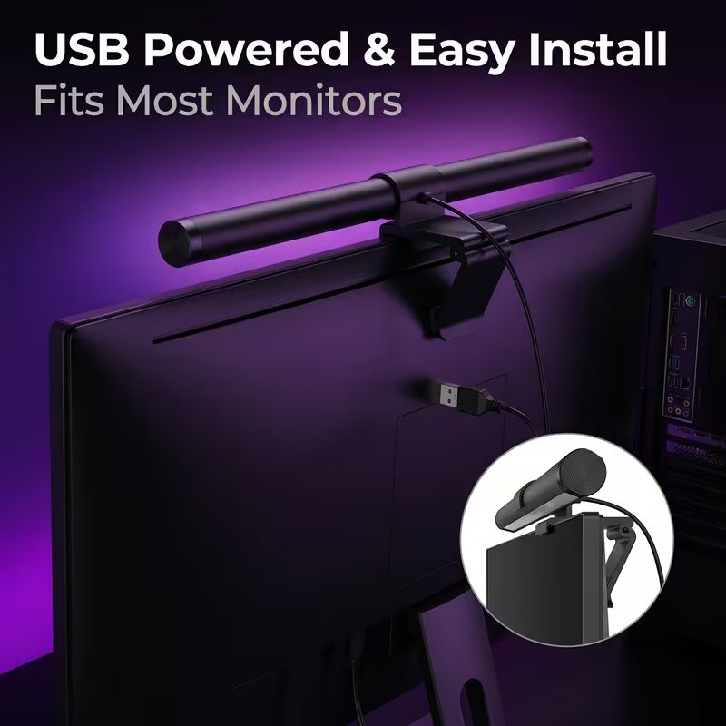 Lampu LED untuk Monitor dengan - Touch Dimmer Lamp ulasan dan harga