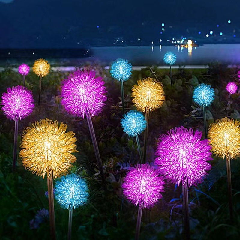 10 Lampu Bola Dandelion Tenaga - Lighting Decoration For Wedding ulasan dan harga