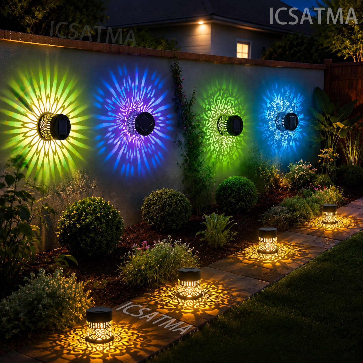 Lampu Dinding Mandala Tenaga S - Lighting Decoration On Wall ulasan dan harga
