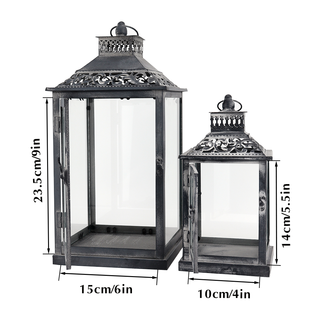 Set Dua Lentera Lilin Gantung  - Candle Holder Set ulasan dan harga