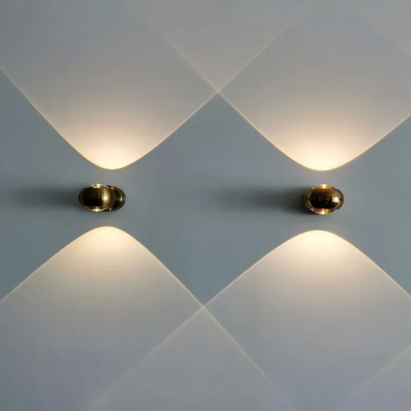 Lampu Dinding LED Kaca Alumini - Lighting Decoration On Wall ulasan dan harga