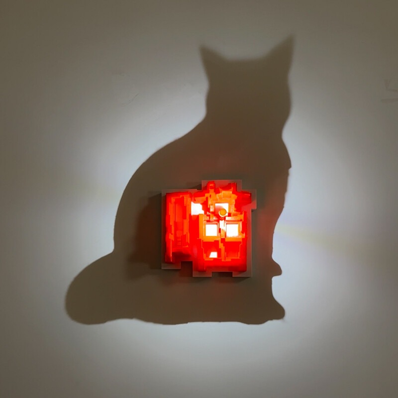 Lampu Tidur 3D Light Shadow Ni - Lighting Decoration On Wall ulasan dan harga