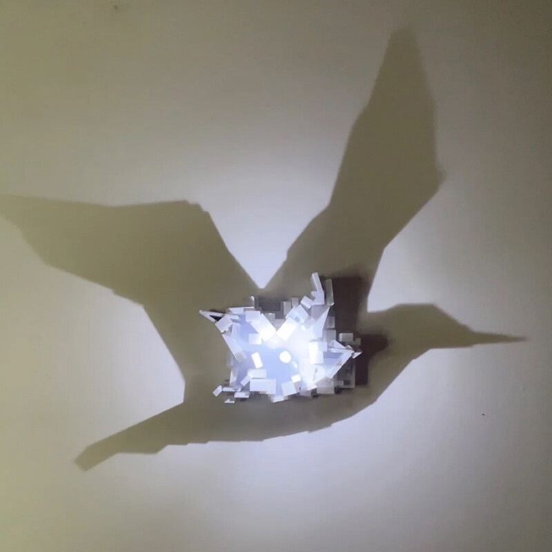 Lampu Tidur 3D Light Shadow Ni - Lighting Decoration On Wall ulasan dan harga