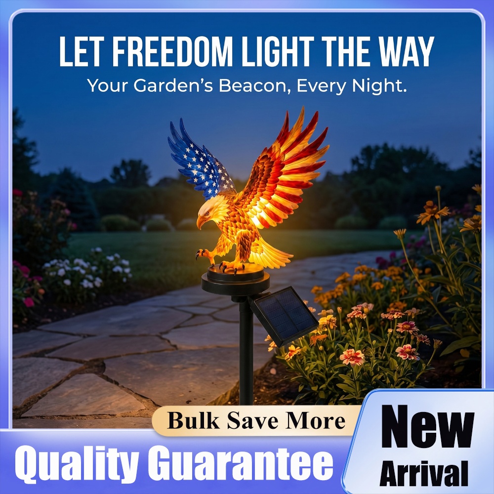 Lampu Tiang Elang Bertenaga Su - Yard Lighting Decor ulasan dan harga