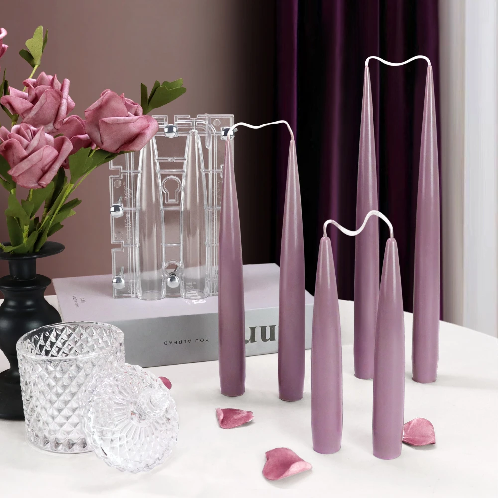 Cetakan akrilik lilin kolom ru - Candle Holder Set ulasan dan harga