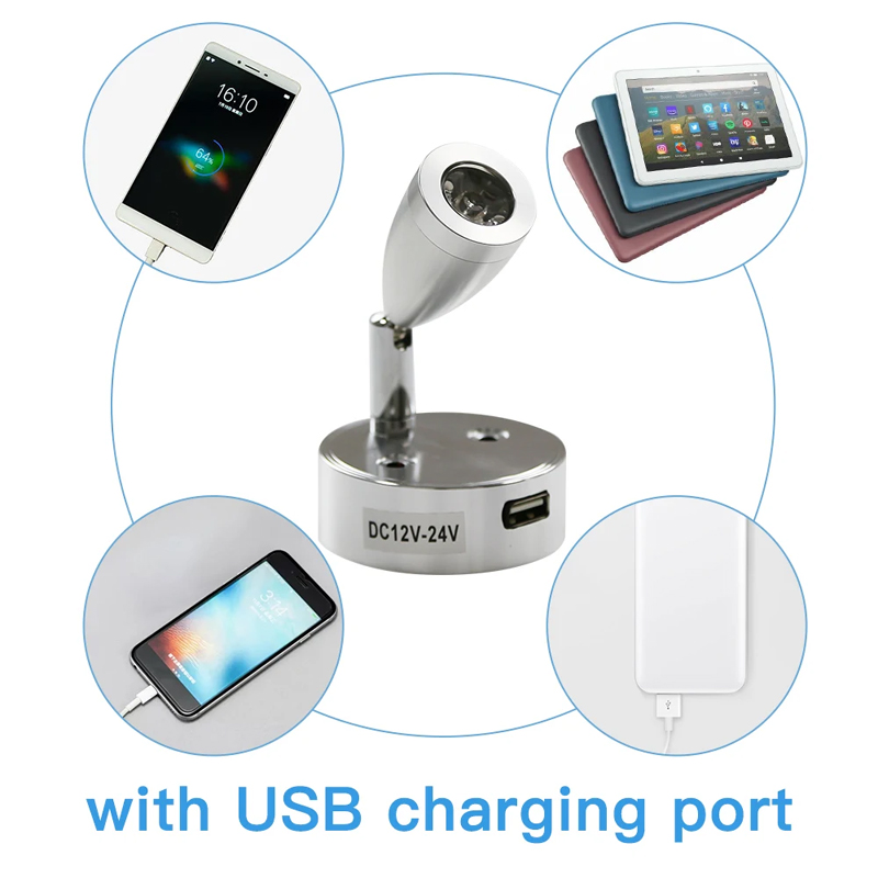 Lampu LED RV USB Lampu Dinding - Lighting Decoration On Wall ulasan dan harga