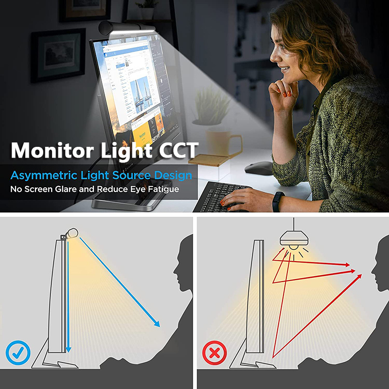 Lampu Meja Atmosfer RGB 40CM L - Touch Dimmer Lamp ulasan dan harga