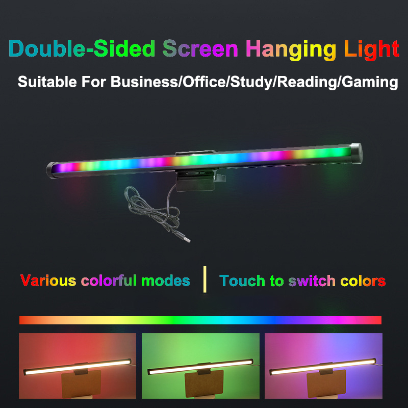 Lampu Meja Atmosfer RGB 40CM L - Touch Dimmer Lamp ulasan dan harga