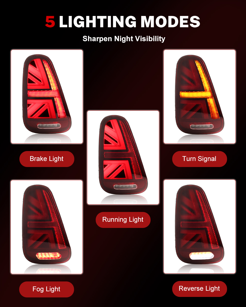 iJDM Lampu Belakang Mobil Unio - Union Lighting & Decor Hours ulasan dan harga